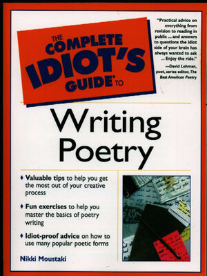 cover image of The Complete Idiot's Guide to Writing Poetry